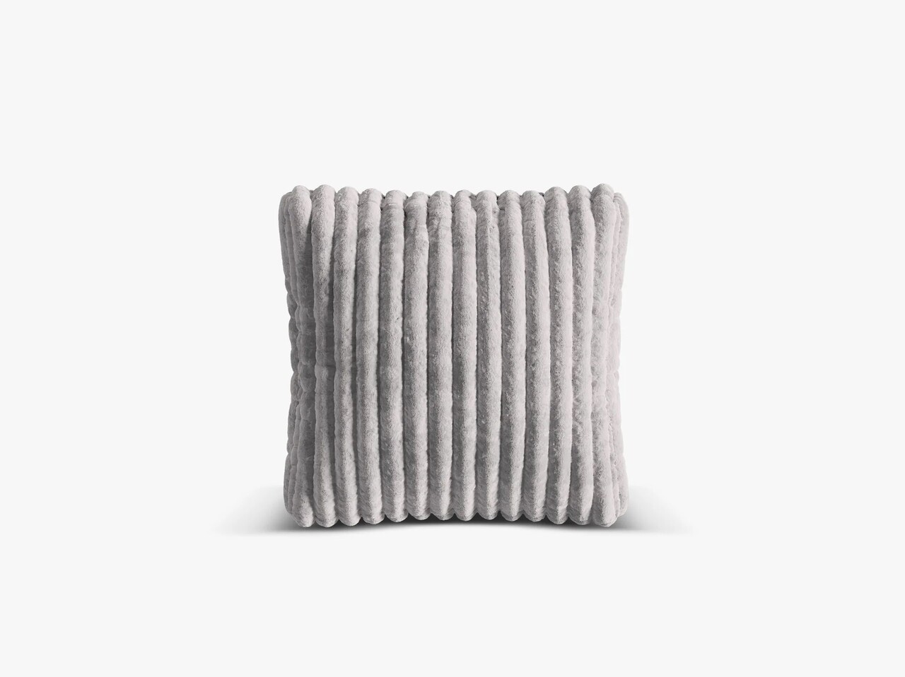 Perna decorativa, Martina-212, Micadoni Home, 40x40 cm, velur, gri deschis - imagine 4